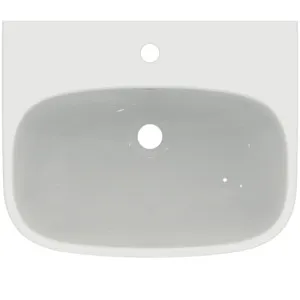 Waschbecken „i.lifeA“ 55 × 44 × 18 cm, Hahnlochposition mittig Waschbecken „i.lifeA“ 55 × 44 × 18 cm, Hahnlochposition mittig