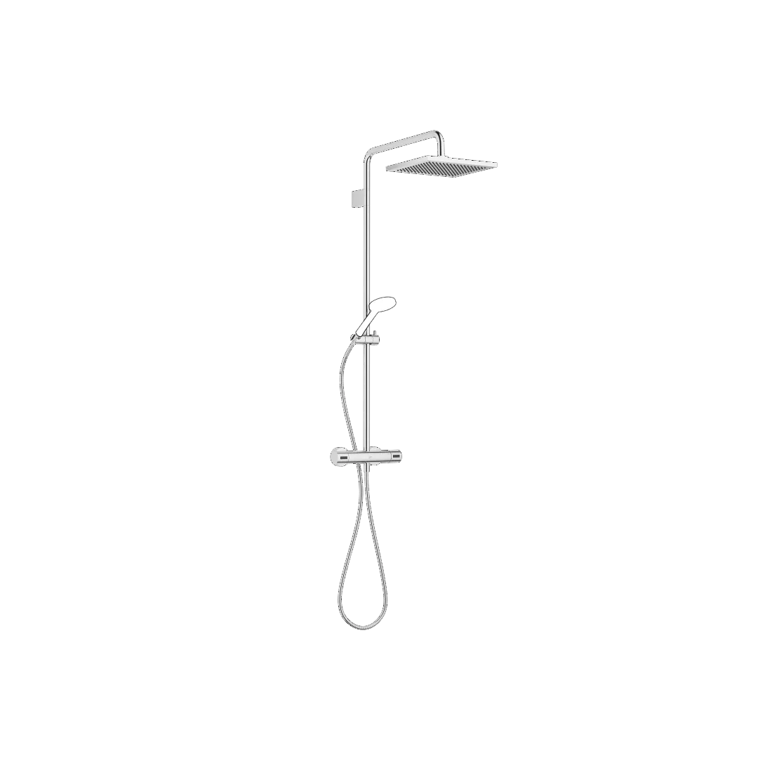 Dornbracht Shower Pipe mit Brause-Thermostat ohne Handbrause FlowReduce Chrom Dornbracht Shower Pipe mit Brause-Thermostat ohne Handbrause FlowReduce Chrom