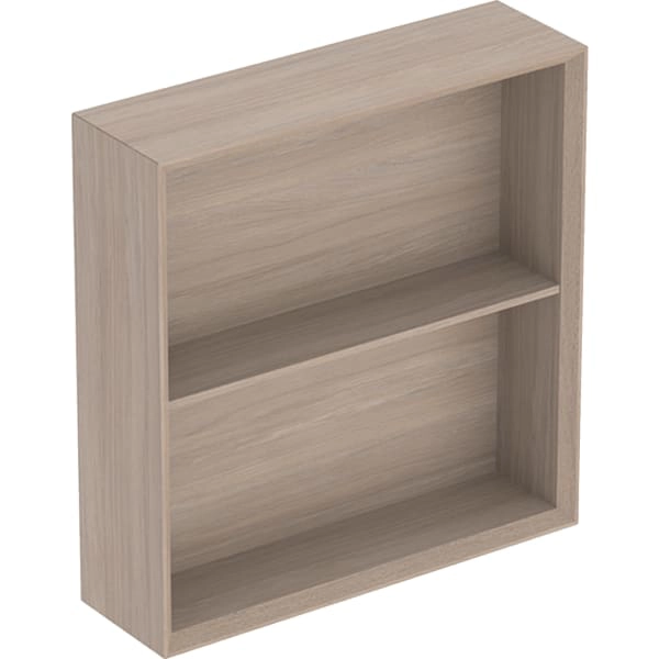 Geberit Regal „iCon“ 450 × 467 × 132 mm Eiche / Melamin Holzstruktur Geberit Regal „iCon“ 450 × 467 × 132 mm Eiche / Melamin Holzstruktur