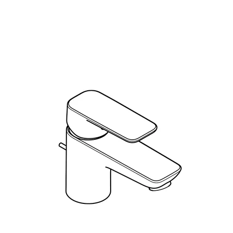 PURE & STYLE WaschtischEHM 60 mit Metallablaufg. chrom PURE & STYLE WaschtischEHM 60 mit Metallablaufg. chrom