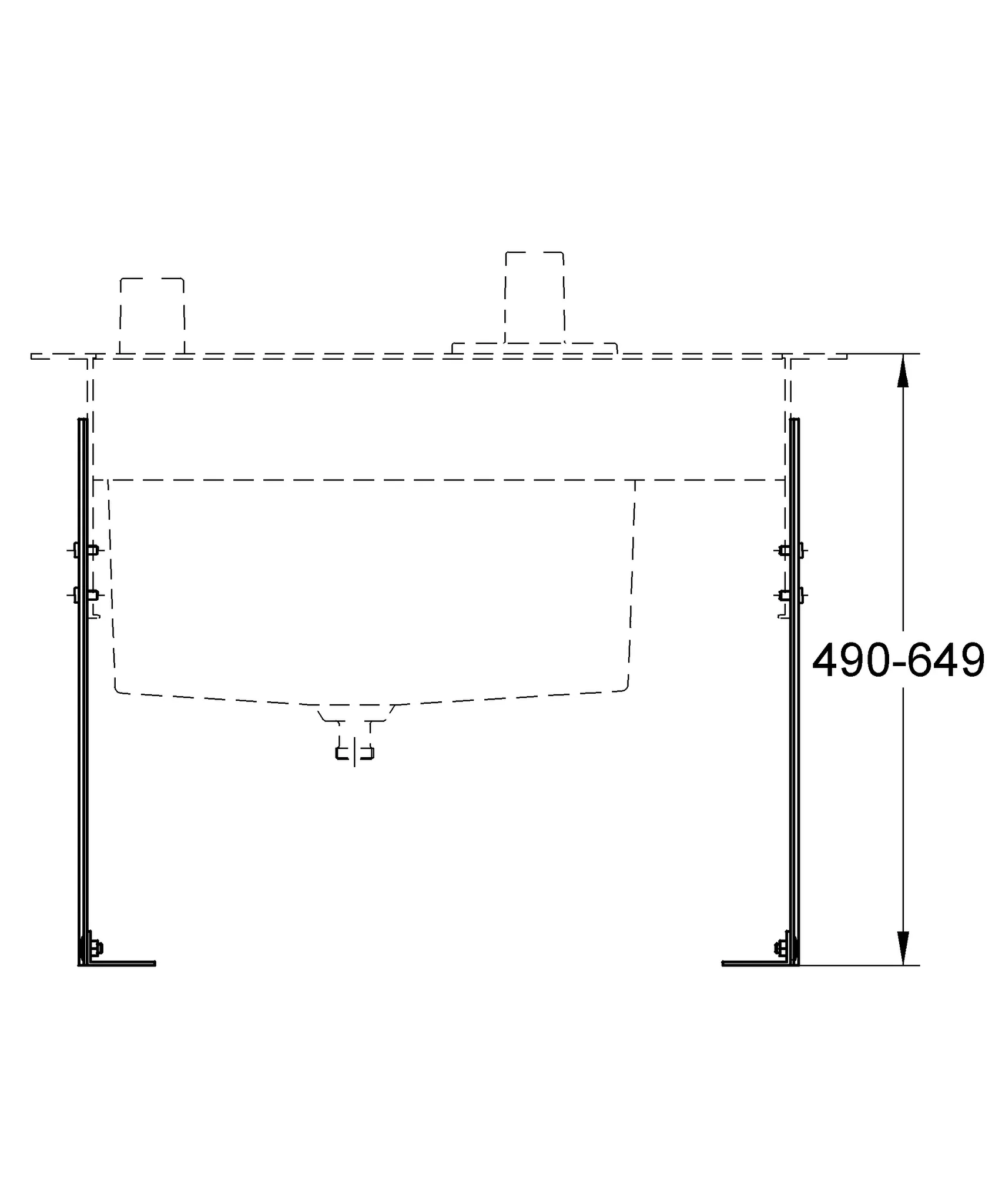 Grohe Standbein 45388, Zubehör Einhandmischer Grohe Standbein 45388, Zubehör Einhandmischer