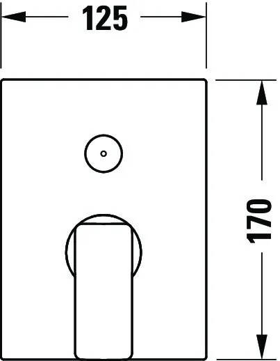 Duravit Zweihand-Unterputz-Armatur „Manhattan“ in Chrom Duravit Zweihand-Unterputz-Armatur „Manhattan“ in Chrom