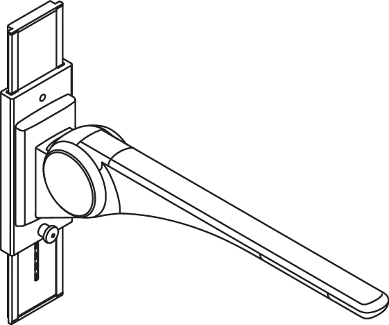 HEWI Stützklappgriff „Serie 802 LifeSystem“ HEWI Stützklappgriff „Serie 802 LifeSystem“