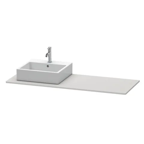 Duravit Konsole „XSquare“ in Nordic Weiß Seidenmatt