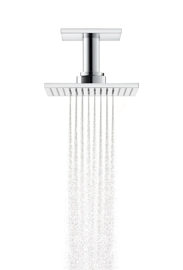 Hansgrohe AXOR ShowerSolutions Kopfbrause 250x250 mm, 2 Strahlarten, Chrom, Deckenmontage