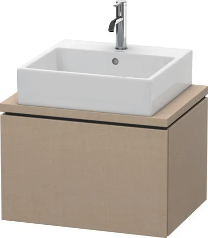 Duravit Waschtischunterschrank wandhängend „L-Cube“ 62 × 40 × 47,7 cm Leinen Duravit Waschtischunterschrank wandhängend „L-Cube“ 62 × 40 × 47,7 cm Leinen