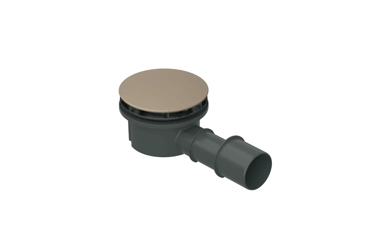 Compact+, seitlich - 0,5 l/s, Ab- und Überlauf, Duschwanne, Duschfläche, 225x115x85 mm, Weiß, Kunststoff