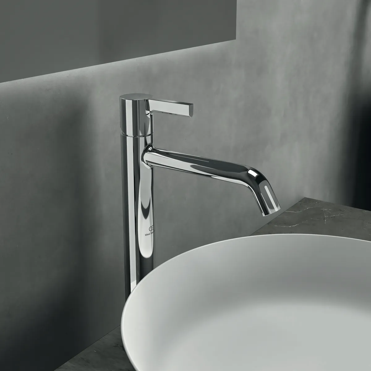 Ideal Standard Waschtischarmatur Joy, verlängerter Sockel, 170mm Ausladung, Chrom Ideal Standard Waschtischarmatur Joy, verlängerter Sockel, 170mm Ausladung, Chrom