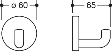 HEWI Wandhaken „Serie 477“ HEWI Wandhaken „Serie 477“