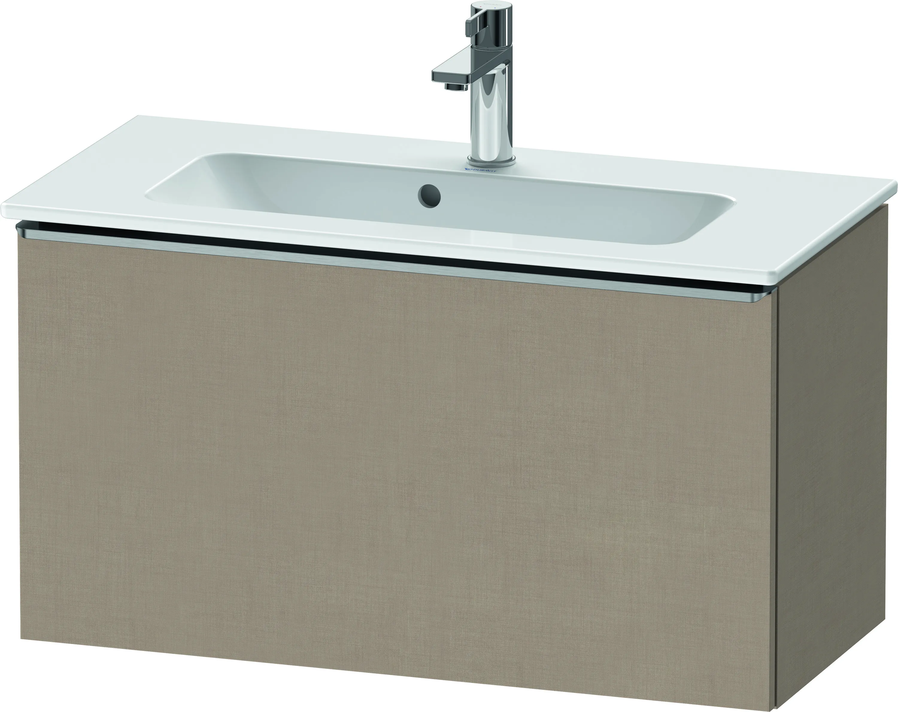 Duravit Waschtischunterschrank wandhängend „D-Neo“ 81 × 44 × 37,2 cm in Leinen Duravit Waschtischunterschrank wandhängend „D-Neo“ 81 × 44 × 37,2 cm in Leinen