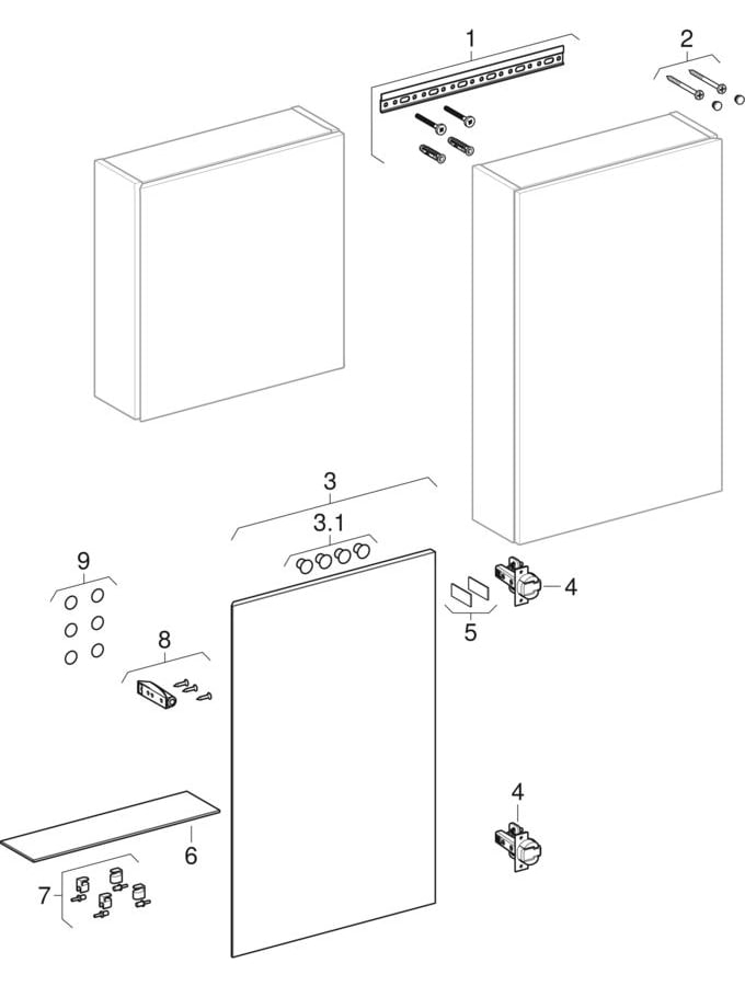 Geberit Hochschrank