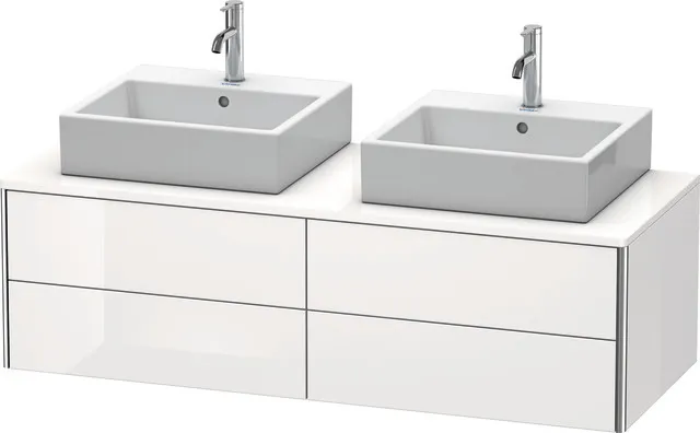 Duravit Waschtischunterschrank wandhängend „XSquare“ 140 × 40 × 54,8 cm Duravit Waschtischunterschrank wandhängend „XSquare“ 140 × 40 × 54,8 cm