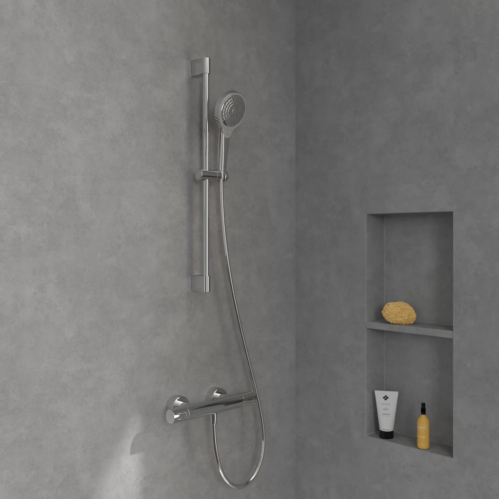 Einhand-Duscharmatur TVS00001700061 10,4 cm in Chrom Einhand-Duscharmatur TVS00001700061 10,4 cm in Chrom