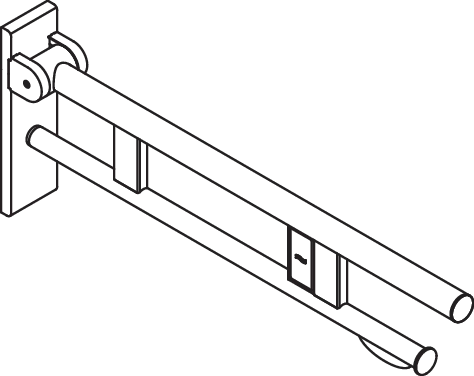 HEWI Stützklappgriff „System 900“