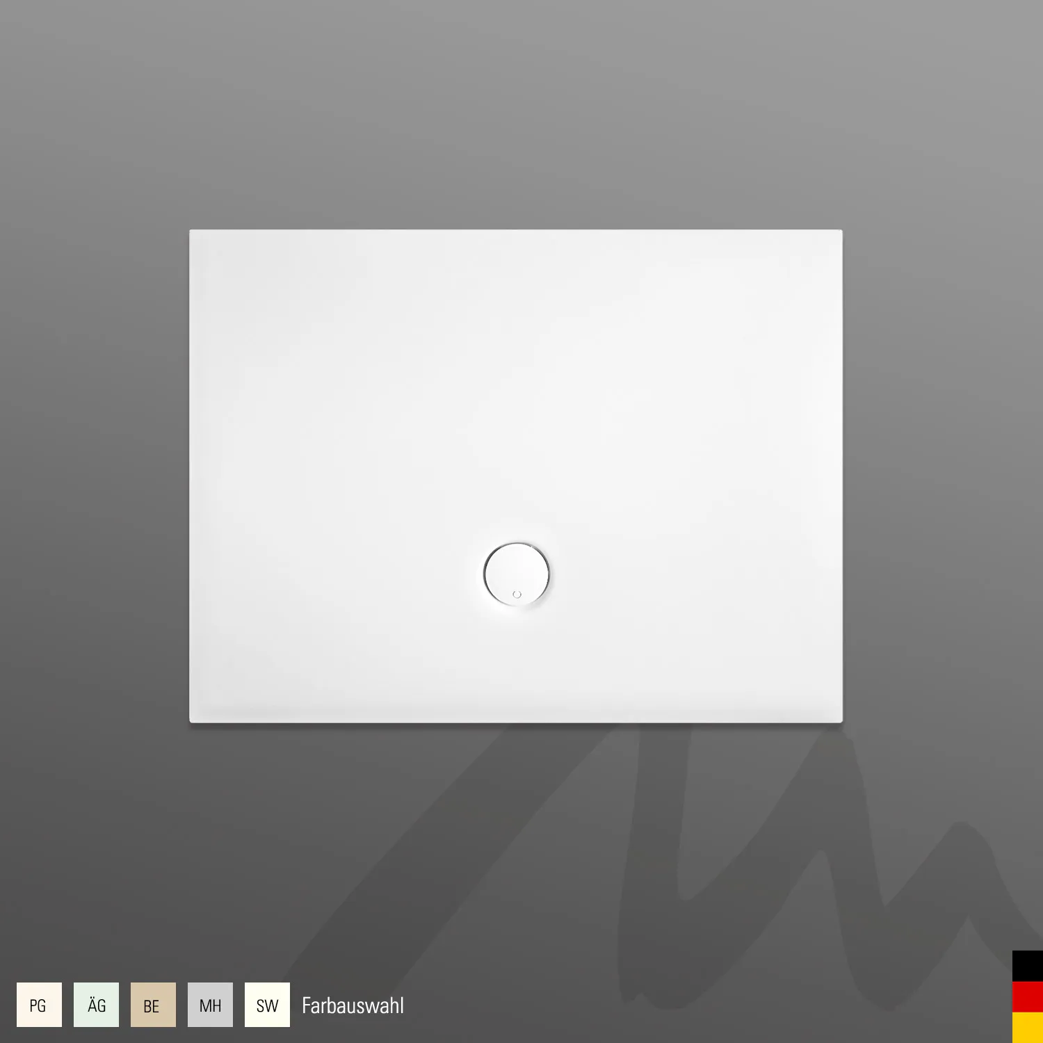 Mauersberger Duschwanne „isca“ 1200 × 900 mm in Starwhite Mauersberger Duschwanne „isca“ 1200 × 900 mm in Starwhite