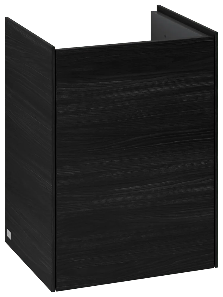 Villeroy & Boch Waschbeckenunterschrank Collaro C00500, Eckig Black Oak, 410x344 mm, Höhe 546 mm, mit SoftClosing und Fachboden