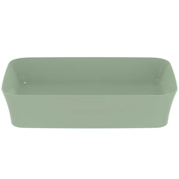 Ideal Standard Ipalyss Schale in Salbeigrün, 550x380x125 mm, ohne Hahnloch, ohne Überlauf