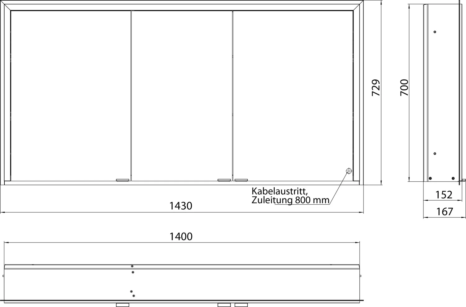 emco Spiegelschrank „prime 3“ emco Spiegelschrank „prime 3“