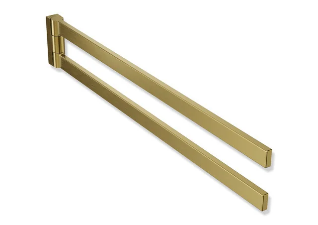 HEWI Handtuchhalter System 900Q, PVD-beschichtet, gold gebürstet, Länge 446 mm, Höhe 72 mm HEWI Handtuchhalter System 900Q, PVD-beschichtet, gold gebürstet, Länge 446 mm, Höhe 72 mm