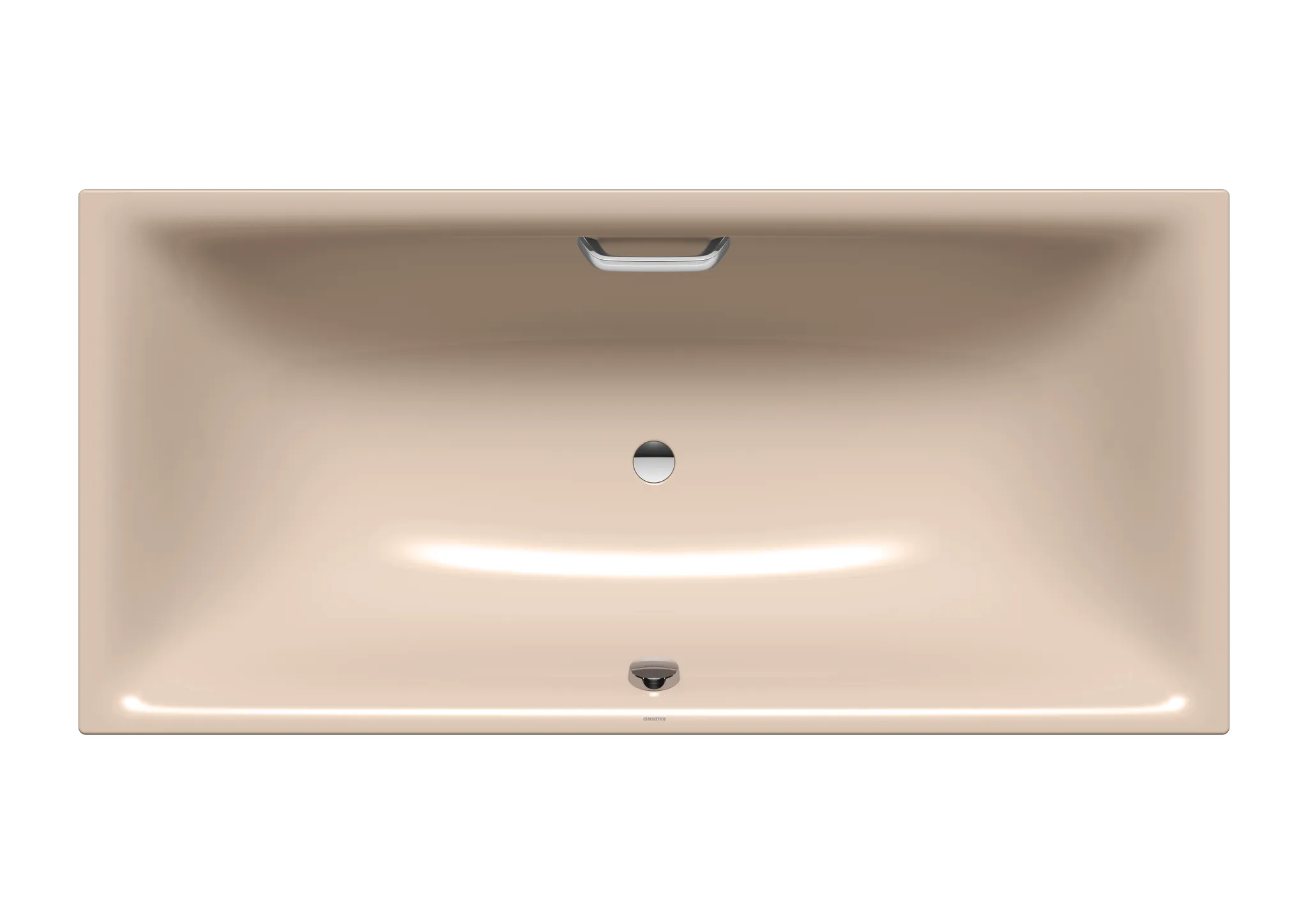 Kaldewei Badewanne „Silenio“ rechteck 170 × 75 cm, mit Grifflochbohrungen in bahamabeige