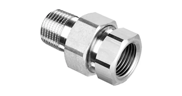 Heizkörperverschraubung, Durchgangsform, Max. Betriebsdruck: 10 bar, DN 20 G 3/4 IG, DN 20 R 3/4 AG mit Rändierung Heizkörperverschraubung, Durchgangsform, Max. Betriebsdruck: 10 bar, DN 20 G 3/4 IG, DN 20 R 3/4 AG mit Rändierung