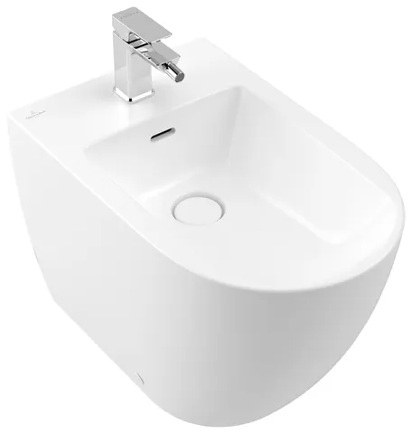 Stand-Bidet „Subway 3.0“ bodenstehend 37 × 40 × 59,5 × 59,5 cm in Stone White