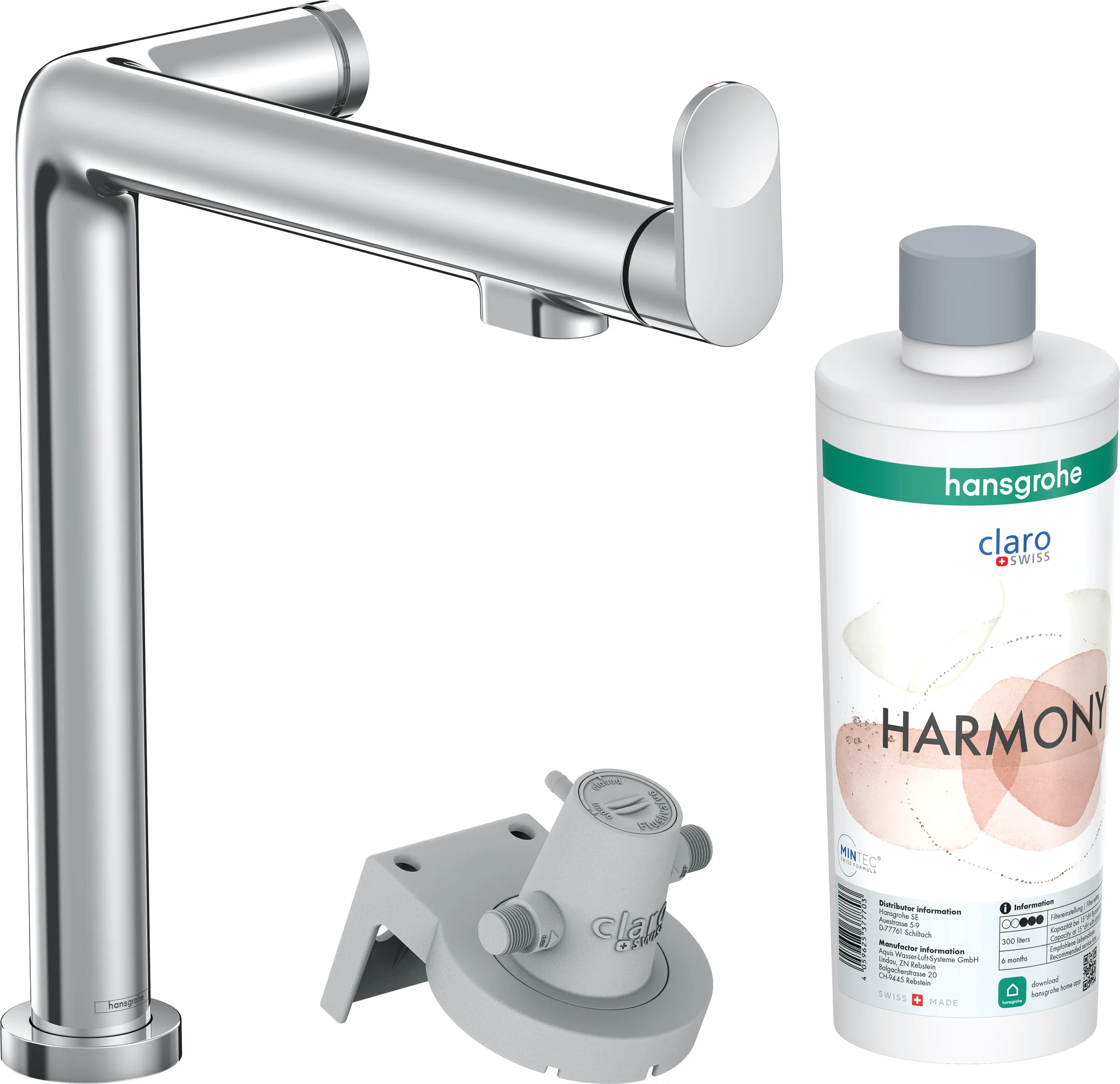 Hansgrohe Aqittura M91 FilterSystem 240, 1jet Starter Set Chrom – hochwertiger Küchenmischer mit Laminarstrahl und getrennter Wasserführung für gefiltertes Trinkwasser Hansgrohe Aqittura M91 FilterSystem 240, 1jet Starter Set Chrom – hochwertiger Küchenmischer mit Laminarstrahl und getrennter Wasserführung für gefiltertes Trinkwasser