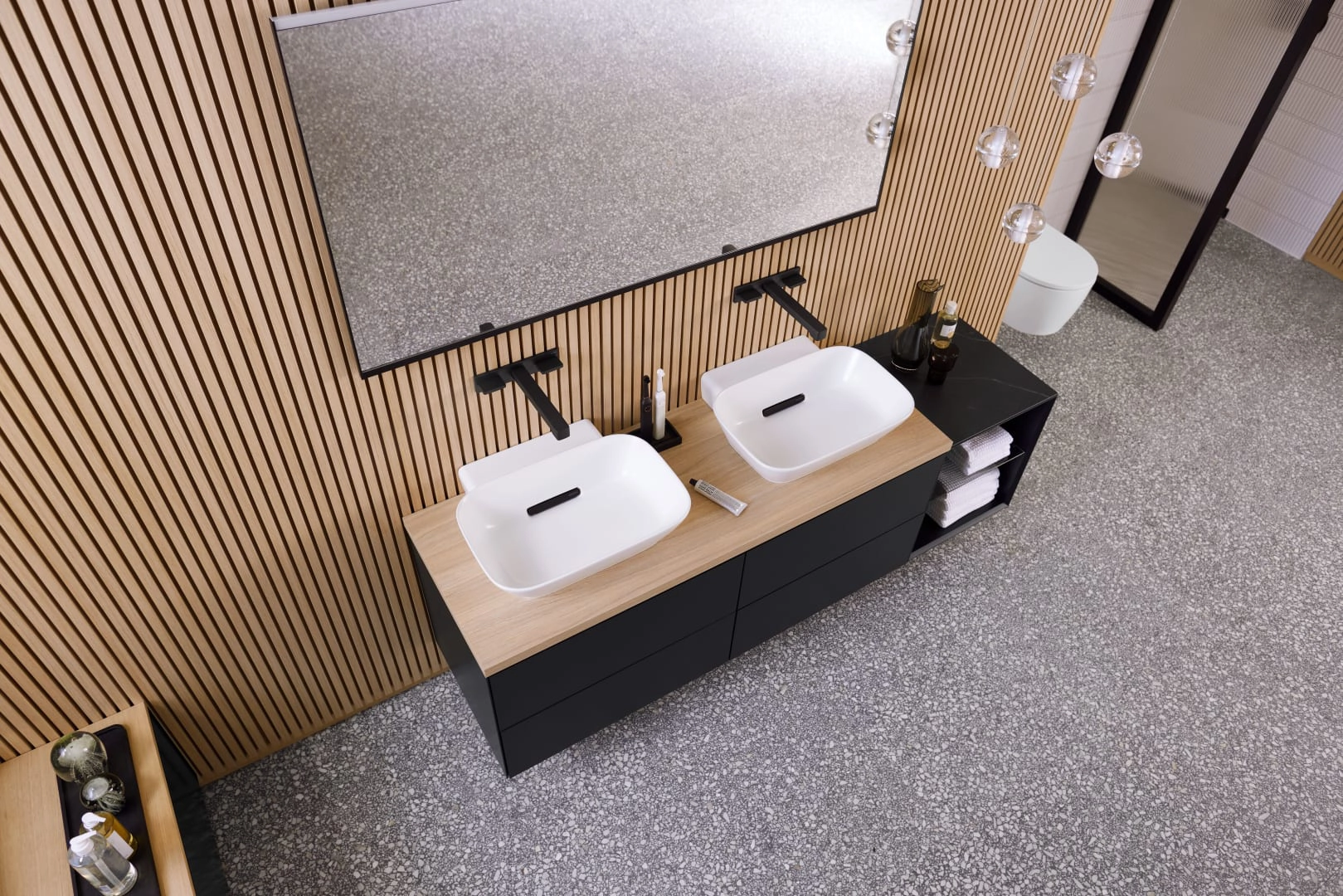 Aufsatzwaschtisch in Schalenform „One“ mit horizontalem Ablauf, rechteckig 50 × 42,5 cm in weiß alpin Aufsatzwaschtisch in Schalenform „One“ mit horizontalem Ablauf, rechteckig 50 × 42,5 cm in weiß alpin