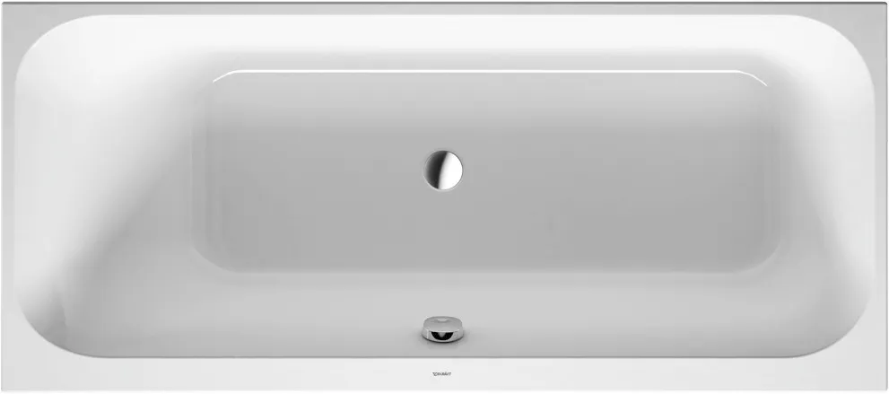 Duravit Badewanne „Happy D.2“ rechteck 1600 × 700 mm in Weiß Größe: 160 × 70 cm / Rückenschräge: links / Whirlsystem: ohne Whirlsystem Duravit Badewanne „Happy D.2“ rechteck 1600 × 700 mm in Weiß Größe: 160 × 70 cm / Rückenschräge: links / Whirlsystem: ohne Whirlsystem
