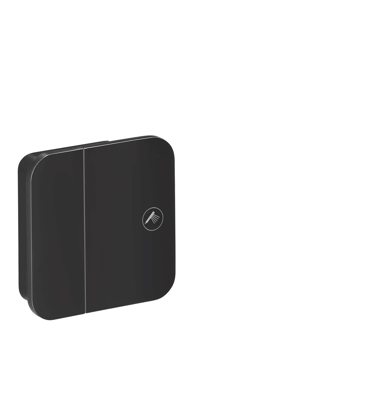 Hansgrohe AXOR One Absperrventil Unterputz, Mattschwarz Farbe: Mattschwarz Hansgrohe AXOR One Absperrventil Unterputz, Mattschwarz Farbe: Mattschwarz