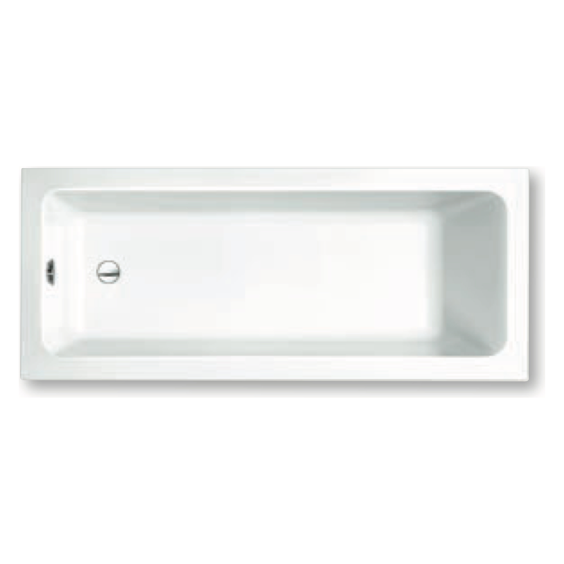 repaBAD Badewanne „Abano Mono“ rechteck 1700 × 750 mm, Fußablauf in Weiß repaBAD Badewanne „Abano Mono“ rechteck 1700 × 750 mm, Fußablauf in Weiß