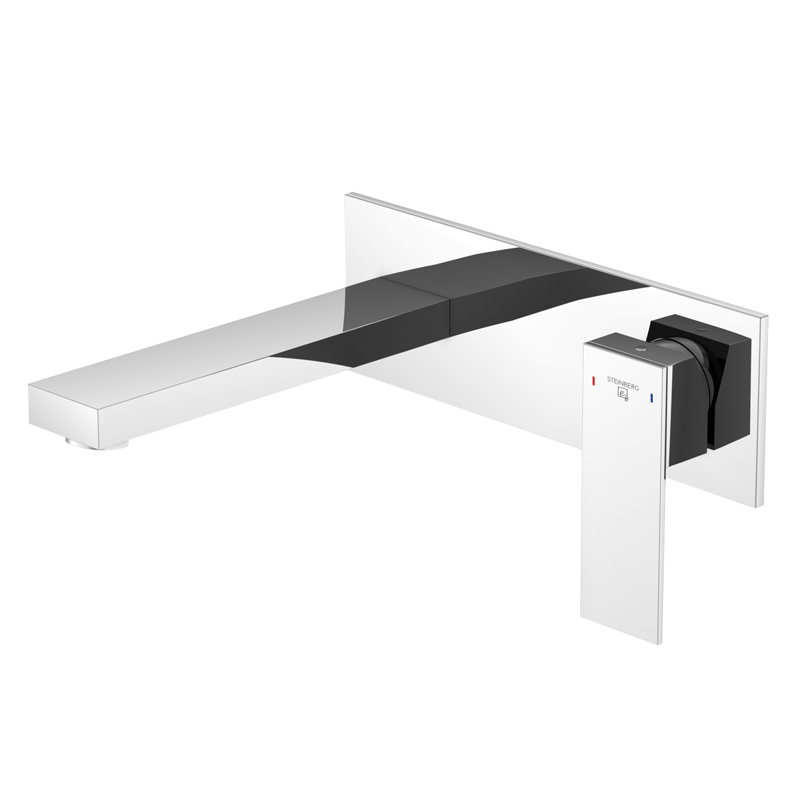 Serie 160 Waschtisch-Einhebelmischbatterie komplett für Wandmontage Ausladung: 17 cm Serie 160 Waschtisch-Einhebelmischbatterie komplett für Wandmontage Ausladung: 17 cm