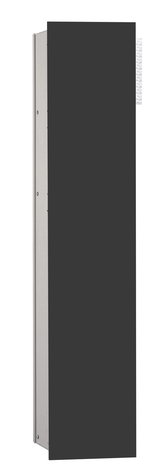 emco WC-Modul „asis module 2.0“, Anschlag links 17 × 81,1 × 15,62 cm in schwarz