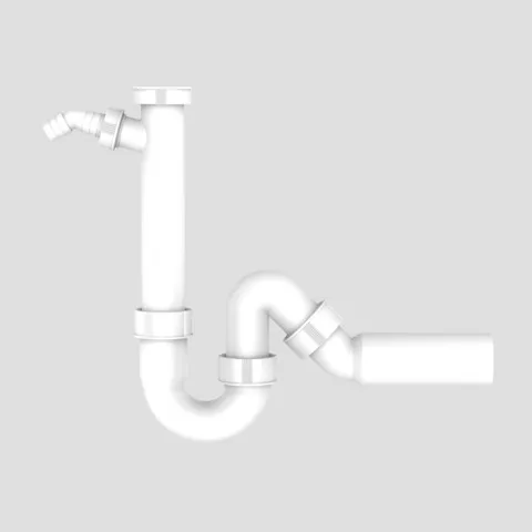 Universal Rohrgeruchverschluss G1 1/2 × 50, Geräteanschluss Universal Rohrgeruchverschluss G1 1/2 × 50, Geräteanschluss
