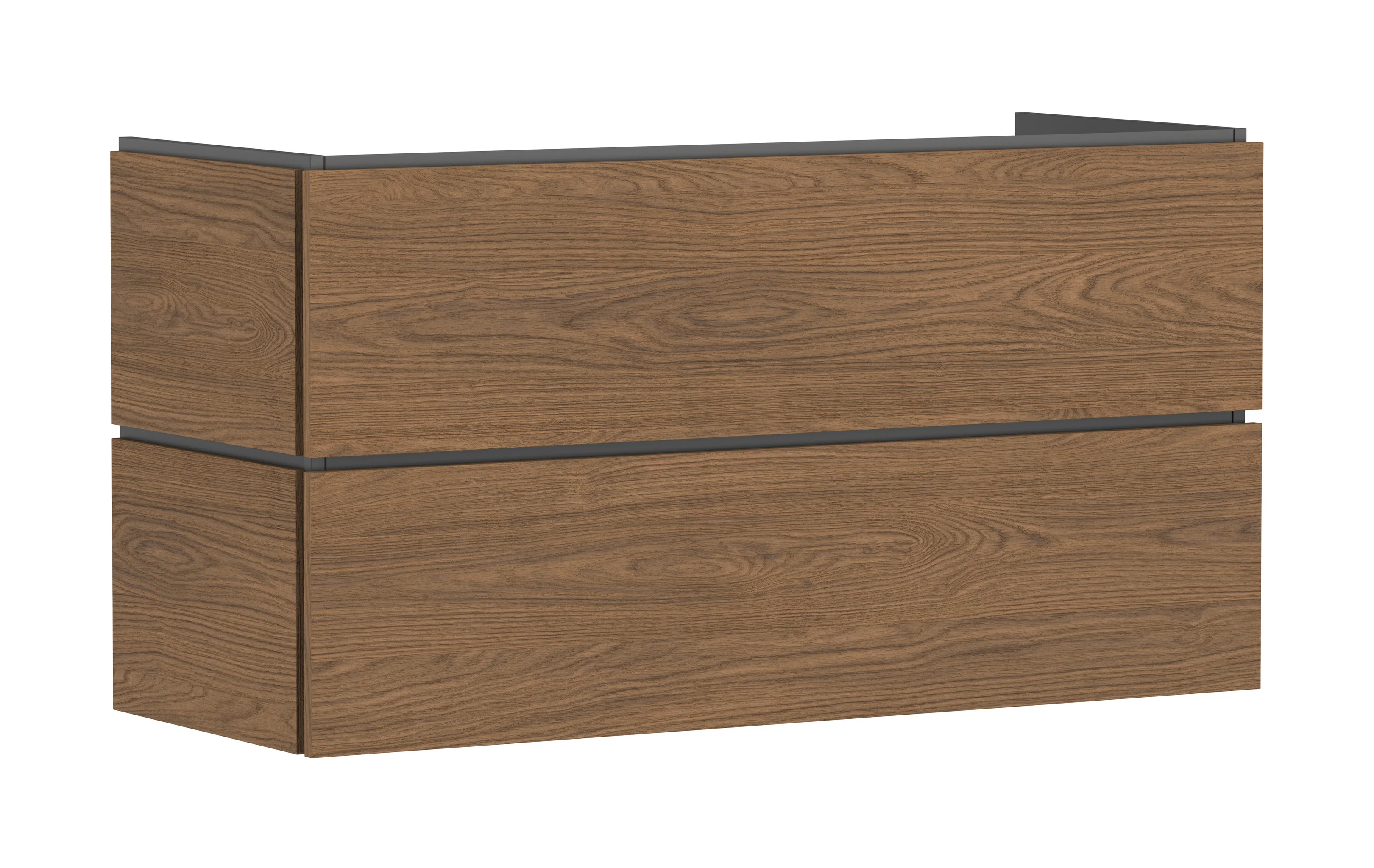 Hansgrohe Xilesa E Waschtischunterschrank, 1180x470 mm, 2 Schubkästen, Eiche Kaschmir, Wandmontage, vormontiert