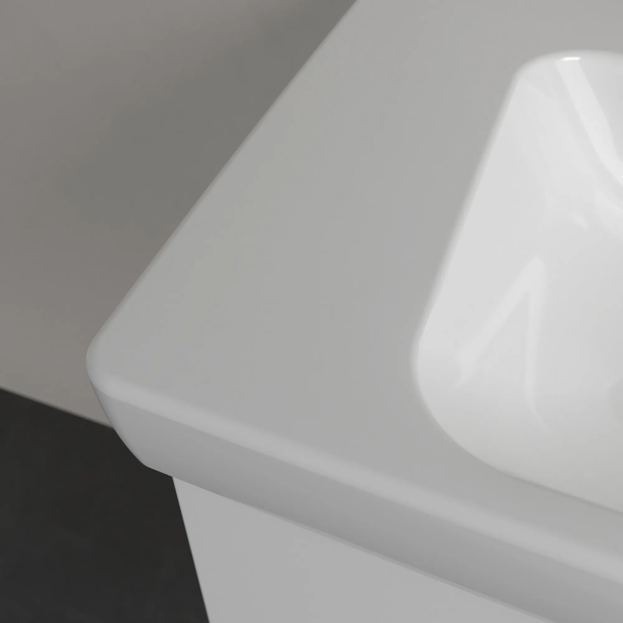 Villeroy & Boch Waschbecken „Architectura“ 800 × 455 × 165 mm, ohne Hahnlochbohrung, für Becken mittig