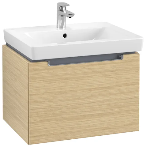 Villeroy & Boch Waschtischunterschrank „Subway 2.0“ 587 × 420 × 454 mm Nordic Oak, für Becken mittig, ohne Beleuchtung Villeroy & Boch Waschtischunterschrank „Subway 2.0“ 587 × 420 × 454 mm Nordic Oak, für Becken mittig, ohne Beleuchtung