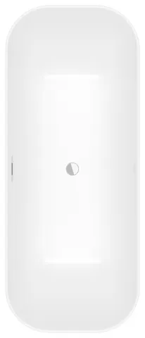 Villeroy & Boch Badewanne „Finion“ freistehend rechteck 170 × 70 cm, Mittelablauf in Stone White