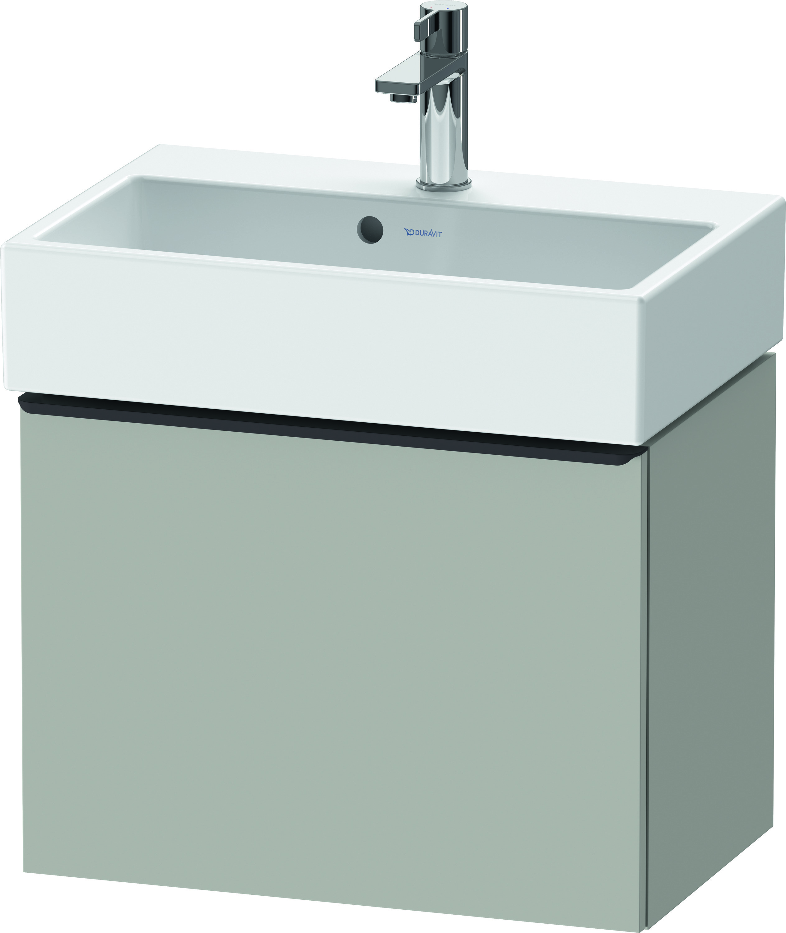 Duravit Waschtischunterschrank wandhängend „D-Neo“ 58,4 × 44 × 37,2 cm in Betongrau Matt