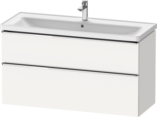 Duravit Waschtischunterschrank wandhängend „D-Neo“ 118,4 × 62,5 × 45,2 cm