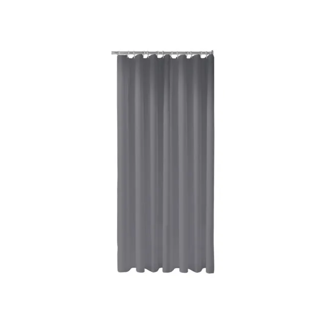 Plan 14943000610 Duschvorhang Plan uni 1800 x 1400 mm anthrazit