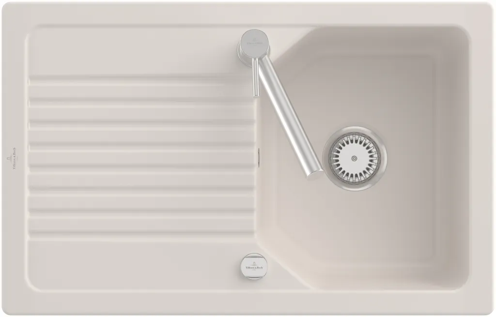 Villeroy & Boch flächenbündiges Küchenspülbecken „Linara“ 45 flat 780 × 490 × 200 mm in Graphite Villeroy & Boch flächenbündiges Küchenspülbecken „Linara“ 45 flat 780 × 490 × 200 mm in Graphite