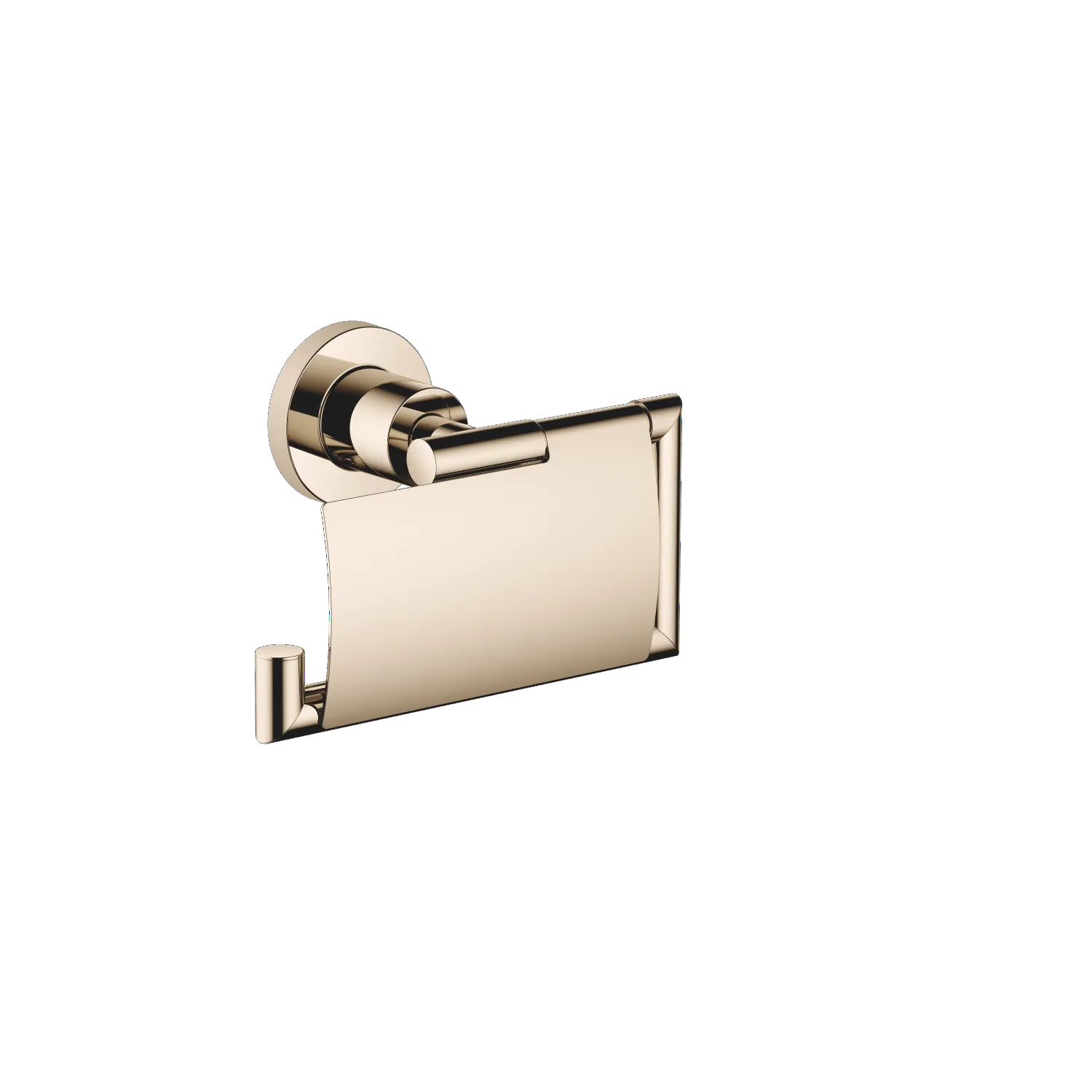 Dornbracht Tara Papierrollenhalter mit Deckel Champagne (22kt Gold)
