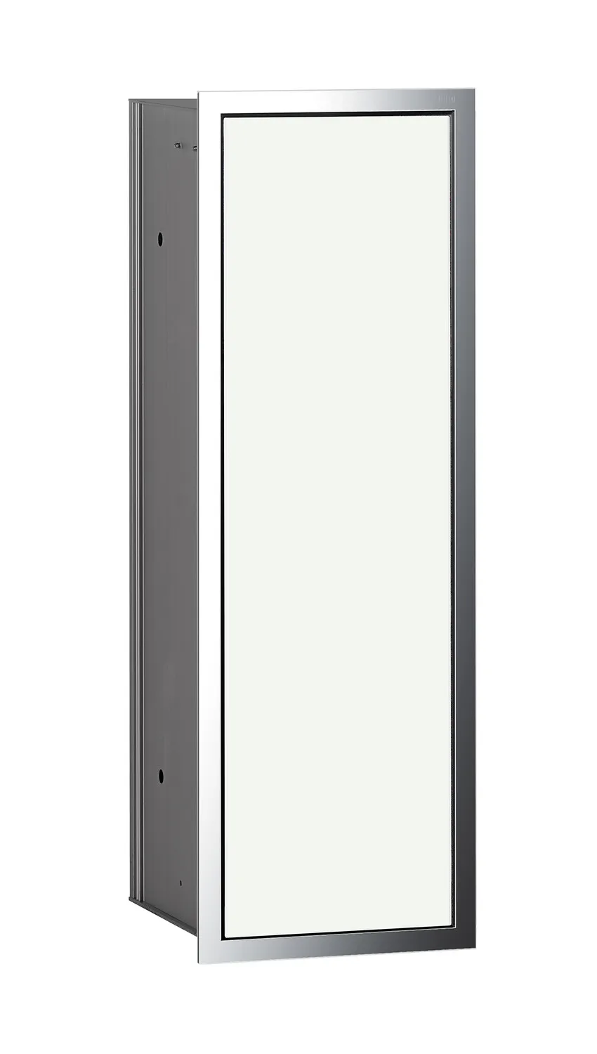emco Toilettenbürstengarnitur-Modul „asis module 150“ 16,8 × 49,5 × 15,3 cm in chrom / optiwhite emco Toilettenbürstengarnitur-Modul „asis module 150“ 16,8 × 49,5 × 15,3 cm in chrom / optiwhite