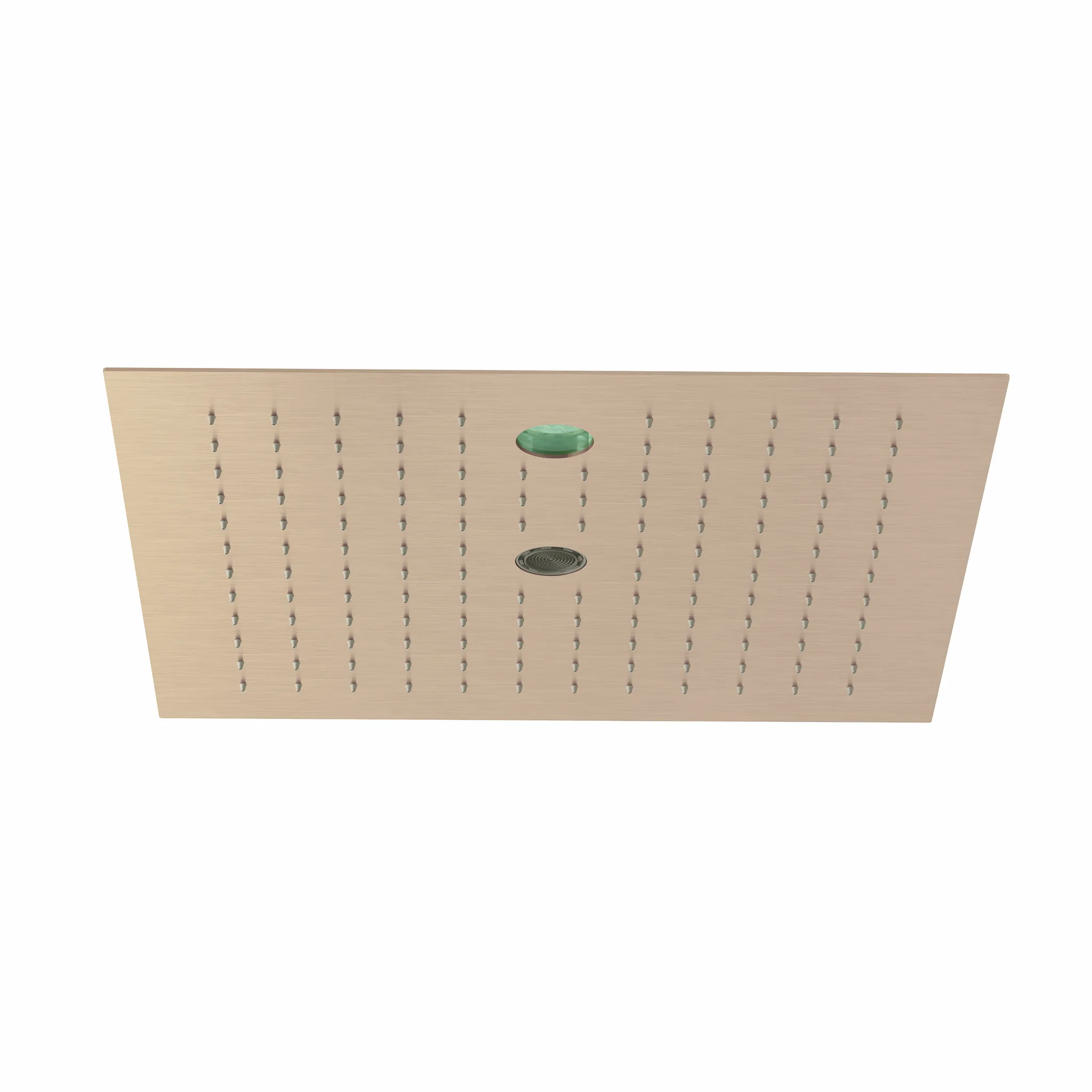 Kludi-ASANA Kopfbrause 44x44 CleanJet SummerRain/AmbienceLight Brushed Bronze Kludi-ASANA Kopfbrause 44x44 CleanJet SummerRain/AmbienceLight Brushed Bronze