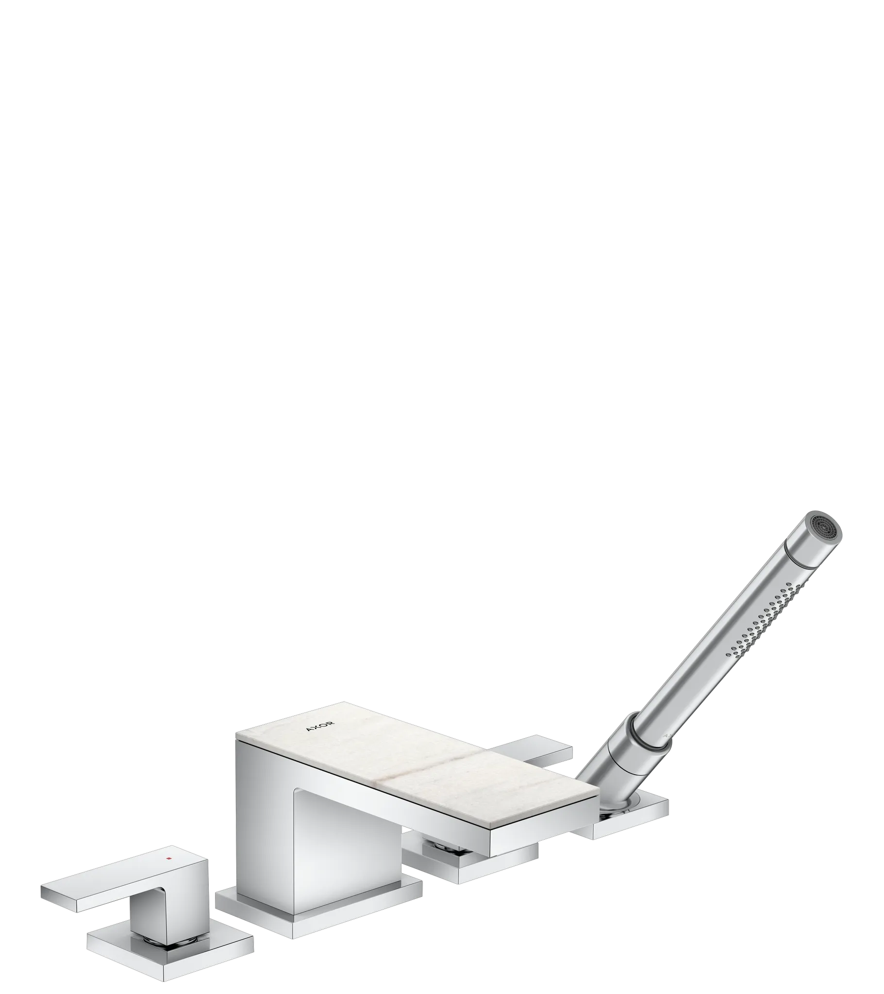 Hansgrohe AXOR MyEdition 4-Loch Wannenrandarmatur Chrom Hansgrohe AXOR MyEdition 4-Loch Wannenrandarmatur Chrom