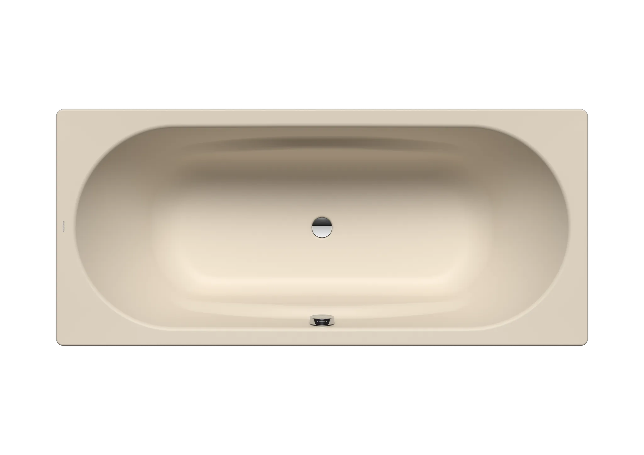 Kaldewei Badewanne „Vaio Duo“ rechteck 180 × 80 cm, ohne Grifflochbohrungen in warm beige 20