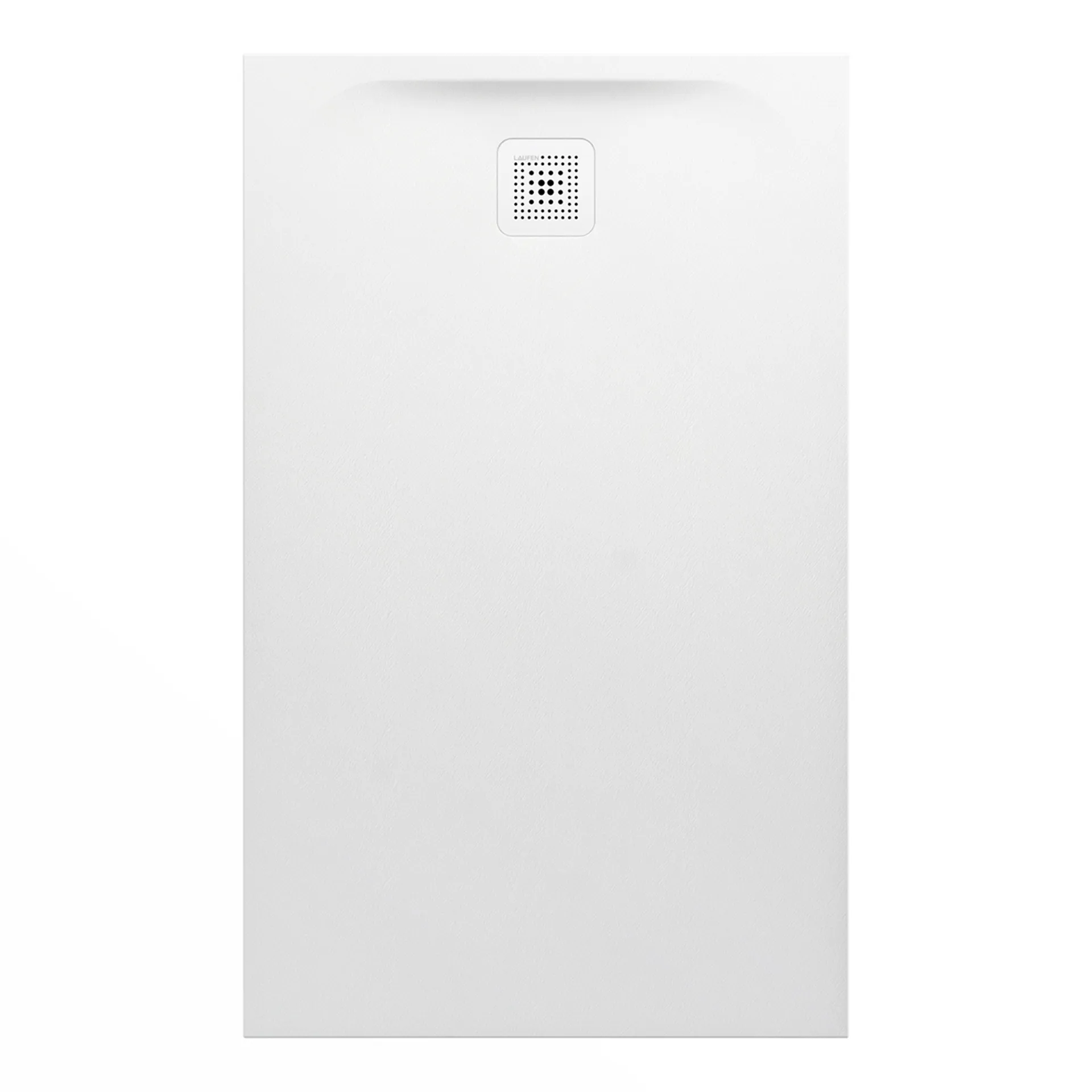 Laufen rechteck Duschwanne „Pro“ Ablauf kurze Seite 1300 × 800 mm in Hellgrau