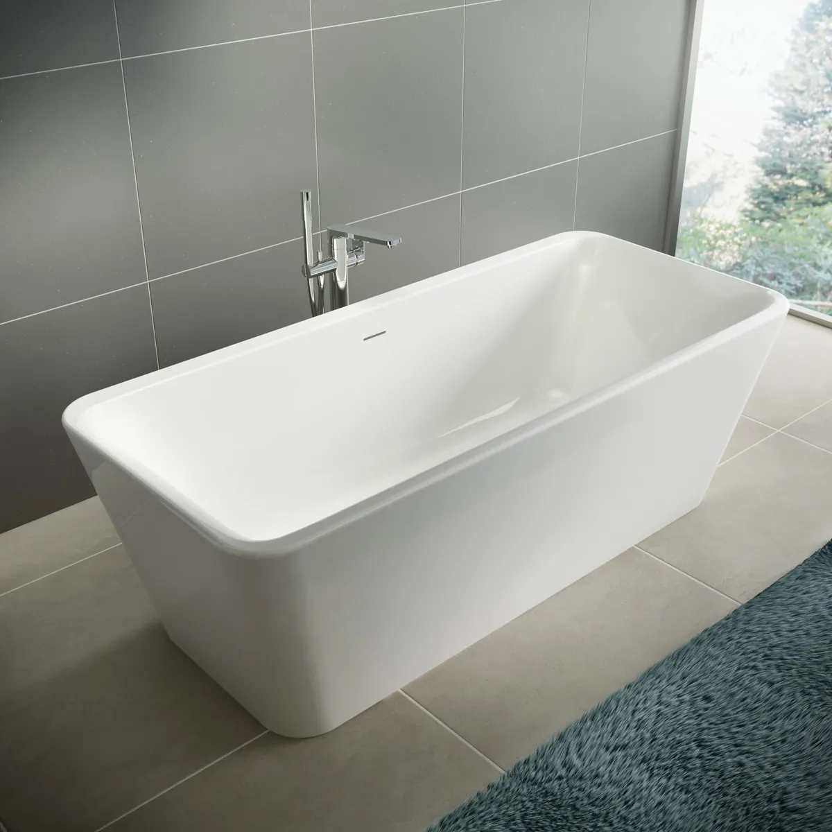 Ideal Standard Badewanne „TonicII“ 80 × 180 cm in Weiß