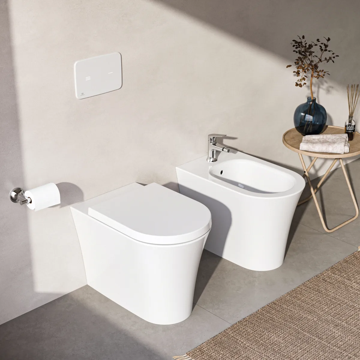 Ideal Standard Bidet „LaDolceVita“, Befestigung verdeckt 35,5 × 56 × 40 cm Ideal Standard Bidet „LaDolceVita“, Befestigung verdeckt 35,5 × 56 × 40 cm